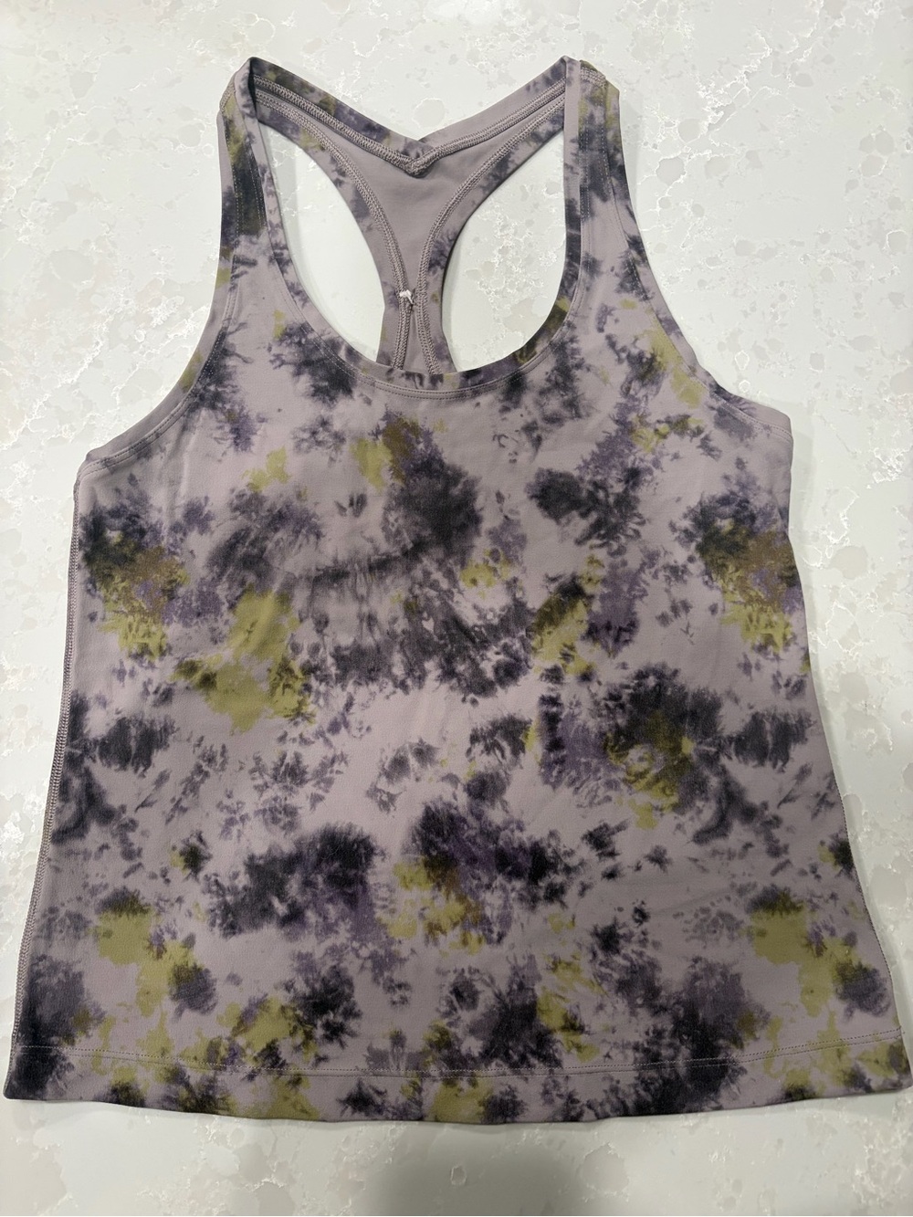 lululemon athletica Tie-Dye Racerback Tank - Lavender, Olive, Charcoal